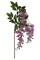 36" Lavender Silk Wisteria Sprays – Set of 3 | Realistic Hanging Floral Stems for Decor